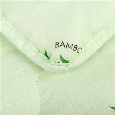 Одеяло Адамас зимнее 140×205 см, бамбуковое волокно 300 г/м², микрофибра, пэ100%