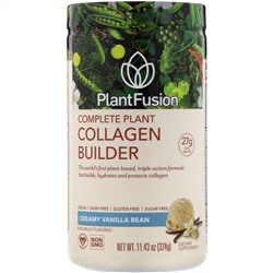 PlantFusion, комплексная добавка с растительным коллагеном, со вкусом ванили, 324 г (11,43 жидк. унции)
