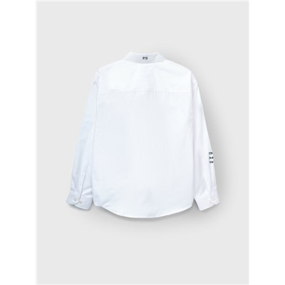 Рубашка текстильная для мальчиков (oversize fit)