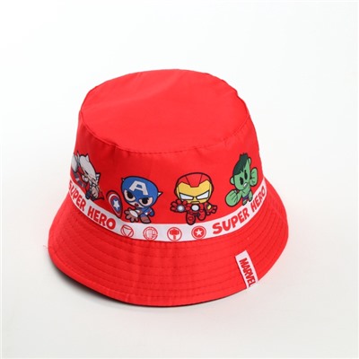Панама детская для мальчика, размер 52-54 Марвел
