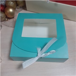 Коробка подарочная тифани 16х16х5см
