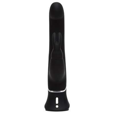 Черный вибратор-кролик G-Spot Stroking Vibrator - 24,2 см.