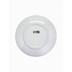 Тарелка плоская керамическая «Вишня», d=20 см