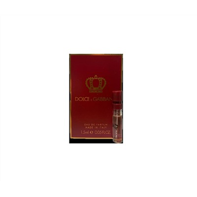 Туалетная вода Dolce and Gabbana Q 1.5мл edt жен пробирка