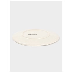 Тарелка новогодняя Доляна Sweet Treats, d=22.5 см, керамика, цвет белый