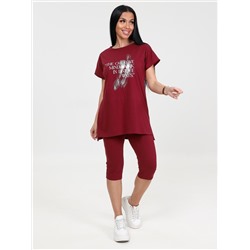 Эпюр - костюм бордовый