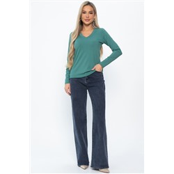 Джемпер трикотажный Бетси (зеленый) Б14870-50М