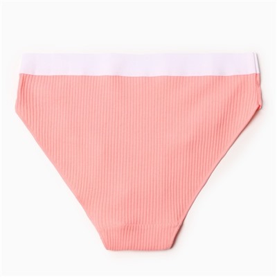 Трусы женские слипы MINAKU в рубчик, размер 40-42, розовые