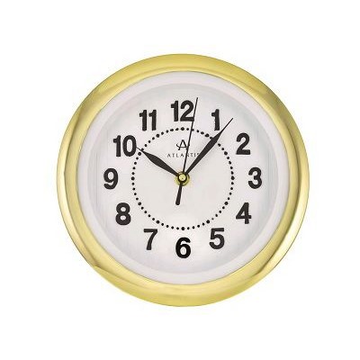 Часы настенные 229x41x229мм Atlantis TLD-6453 white dial