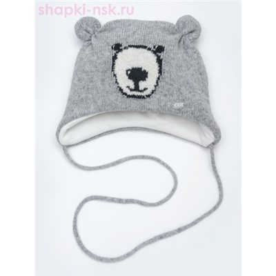 01452-12 Шапка с ушками детская (40-46)