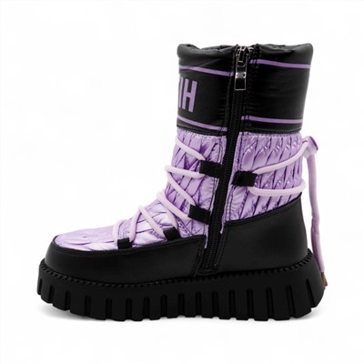 Дутики А5050-17 фиолетовые п/п