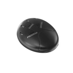 УЦЕНКА Массажер для пресса LuazON LMZ-052, 6 режимов, 2*ААА (не в комплекте), чёрный