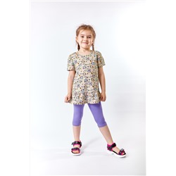 Костюм туника и велосипедки М222049б