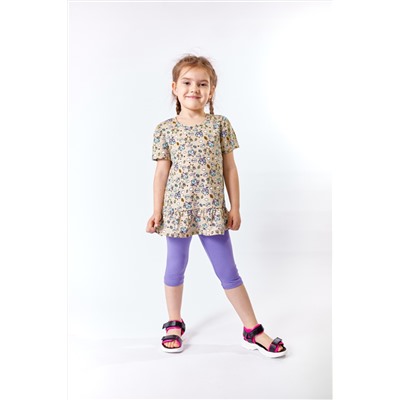 Костюм туника и велосипедки М222049б