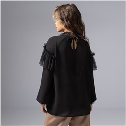 Блуза изящная и женственная, Мелодия сердца (ночь)