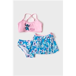 Комплект трикотажный для девочек: купальный костюм, юбка PLAYTODAY, 1244202