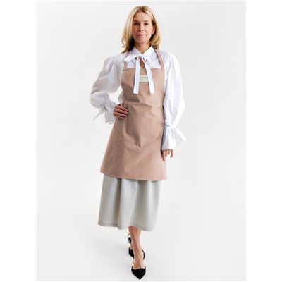 Фартук «Этель» Kitchen, 60×70 см, бежевый, 100% хлопок, саржа 220 г/м²