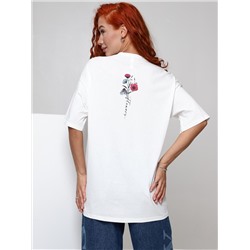 Соцветие - футболка молочный