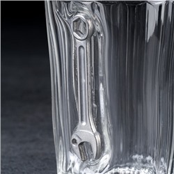 Стакан гранёный непробиваемый «Гаечный ключ», 250 мл