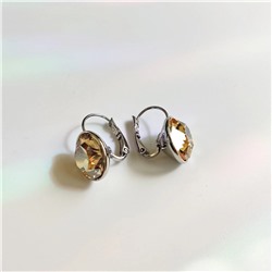 Серьги с кристаллами Swarovski