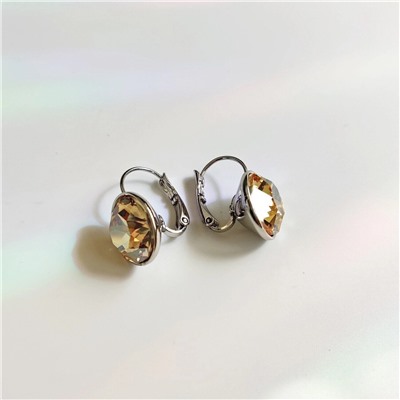 Серьги с кристаллами Swarovski