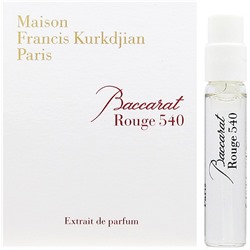 MAISON FRANCIS KURKDJIAN BACCARAT ROUGE 540 edp (w) 2ml пробник