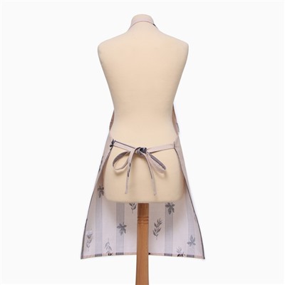 Фартук «Этель» Leaves, 60×70 см, 100% хлопок, репс 220 г/м²