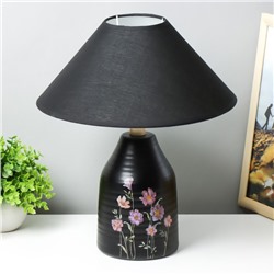 Настольная лампа «Астранция» 1×40 Вт E14 серый 30×30×38 см RISALUX