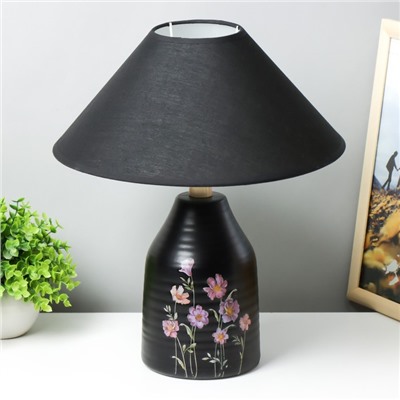 Настольная лампа «Астранция» 1×40 Вт E14 серый 30×30×38 см RISALUX