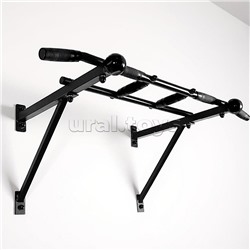 Турник настенный Aktiv Maх черный с черными ручками разборный