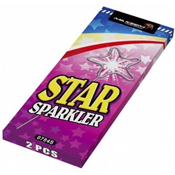 Бенгальские свечи фигурные 0784S Звезда / STAR SPARKLER