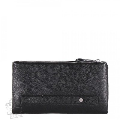 Клатч мужской кожаный 3523H black Heanbag