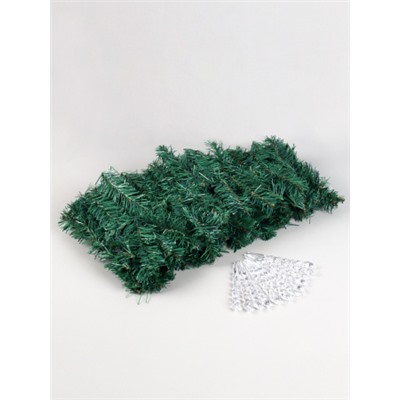 Гирлянда из елочных веток искусственная 2,7 метра 200 веток 24 см ширина+СОСУЛЬКИ набор  / WA-200 / уп 40/Новый год