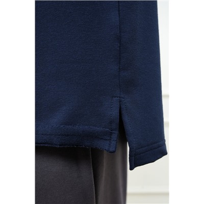 Мужская футболка оверсайз из футера двухнитки Happyfox