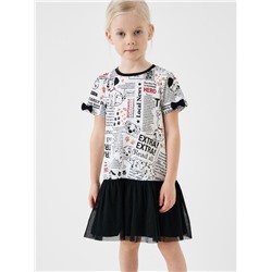 Платье трикотажное для девочек