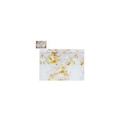 Доска раздел стекл 28*38см ЗОЛОТОЙ МРАМОР C322838-HH043W