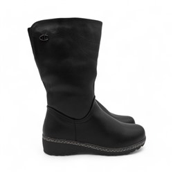 Зимние женские сапоги Н3585-1 черные