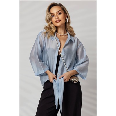 Блузка  4438/05/Голубой