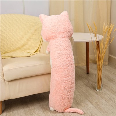 Мягкая игрушка без наполнителя «Кот», 100 см, цвет розовый