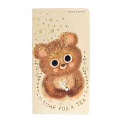 Записная книжка А6  30л клетка "ЛЮБОВЬ. МЕДВЕЖОНОК" 7-30-001/28 Bruno Visconti