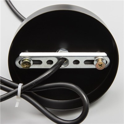 Светильник «Клауд» 1×40 Вт Е27 бронза/черный 19×19×25(125)см