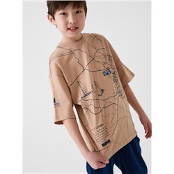 Фуфайка трикотажная для мальчиков (футболка)