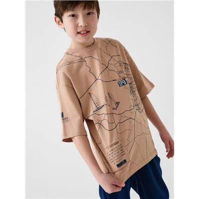 Фуфайка трикотажная для мальчиков (футболка)