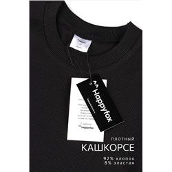 Женская футболка в рубчик Happyfox