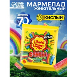 Жевательный мармелад Chupa Chups «Фансы» 70 г