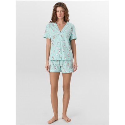 КОСТЮМ ЖЕНСКИЙ (ЖАКЕТ, ШОРТЫ) 592348