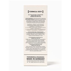 Туалетная вода женская с феромонами Formula Sexy collection Fleur U102, 30 мл