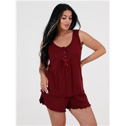 Агилера - пижама бордо