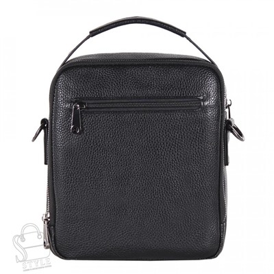 Сумка мужская кожаная 9913-2H black  Heanbag