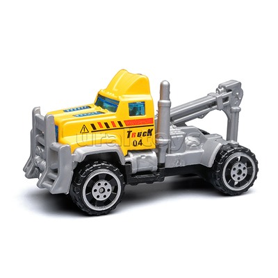 Машина "Эвакуатор полицейский" металл, в коробке